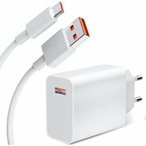 CARICABATTERIA DA RETE XIAOMI BHR6039EU USB-A 33W 2 PORTE + CAVO USB-A/USB C WHITE