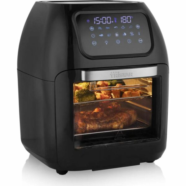 FRIGGITRICE AD ARIA CALDA 12LT FORNO 1800W TRISTAR FR-9068 NERO