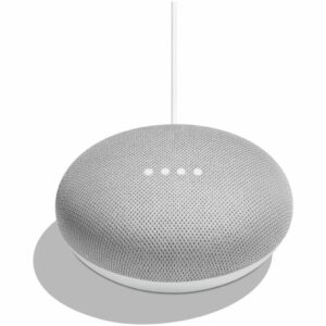 Google Home Mini Con Altoparlante Colore Carbone Con Adattatore