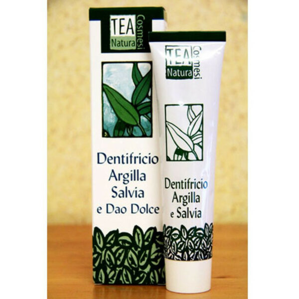 COSMETICA BIO ITALIANA DENTIFRICIO ARGILLA E SALVIA TEA