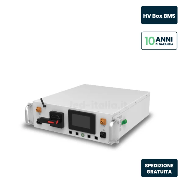 HV Box BMS per Batterie di Accumulo a Rack Alta Tensione, Compatibile con SKU 12239