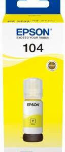 EPSON ECOTANK FLACONE 104 65ML GIALLO C13T00P440