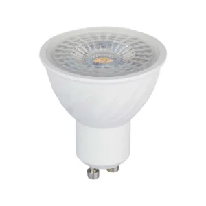 LED Spotlight SAMSUNG CHIP - GU10 6W Plastic SMD With Lens 4000K