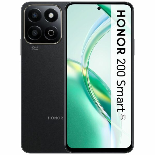 SMARTPHONE HONOR 200 SMART 5G 4+256GB BLACK TIM