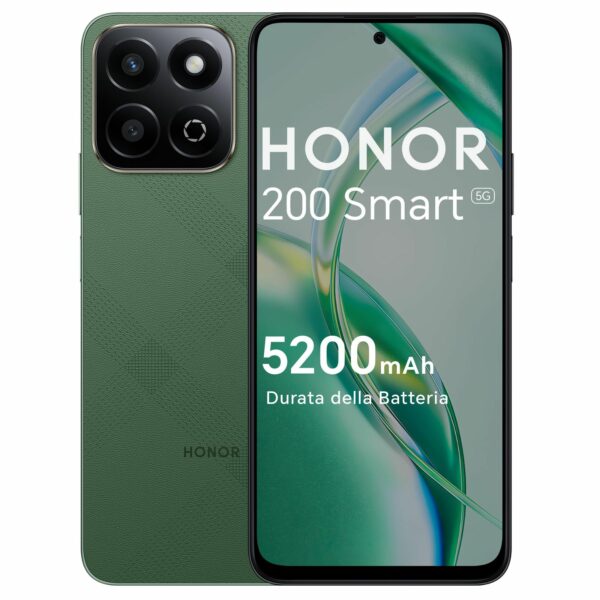 SMARTPHONE HONOR 200 SMART 5G 4+256GB GREEN TIM