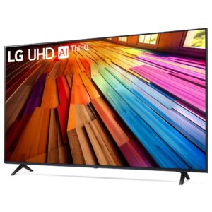 TV LED 75" LG 4K 75UT80003LA SMART TV EUROPA BLACK