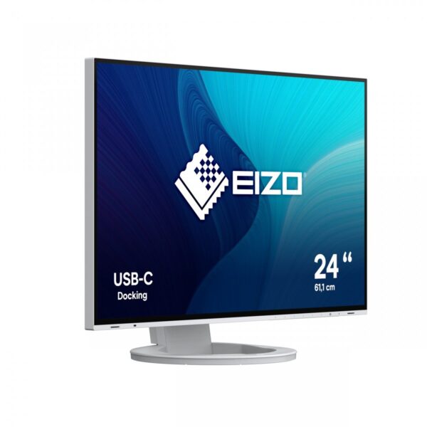 EIZO FlexScan EV2485-WT LED display 61,2 cm (24.1") 1920 x 1200 Pixel WUXGA Bianco - immagine 8