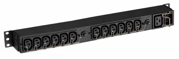 Eaton EFLX12I unita di distribuzione dell'energia (PDU) 13 presa(e) AC 1U Nero