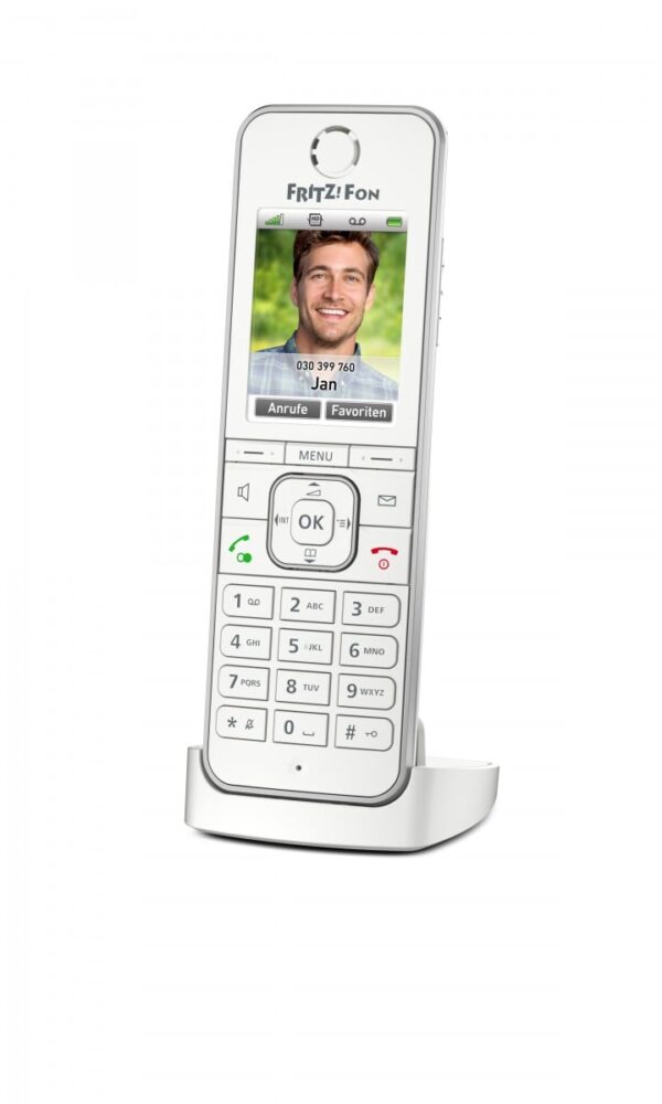 FRITZ!Fon C6 Telefono DECT Identificatore di chiamata Bianco