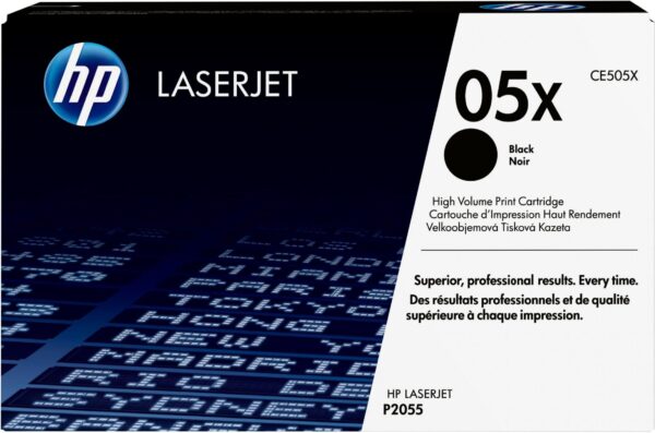 HP Cartuccia Toner originale nero ad alta capacita LaserJet 05X