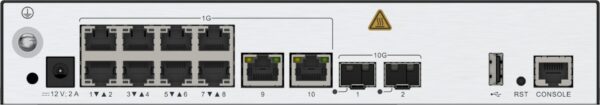 Huawei AP Controller AC650-128AP mainframe (10*GE ports, 2*10GE SFP+ ports, with the AC/DC adapter)