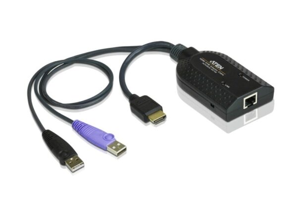 KA7168 - USB - HDMI - Nero - Plastica - 104 g - 1 x RJ-45 - 2 x USB A - 1 x HDMI