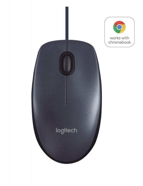 Logitech B100 mouse Ambidestro USB tipo A Ottico 800 DPI