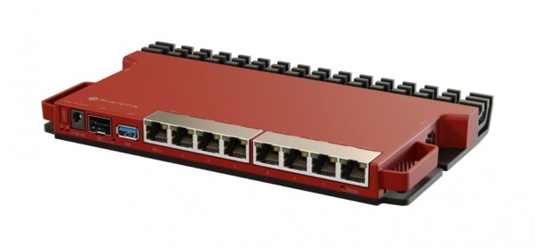 Mikrotik L009UiGS-RM router cablato 2.5 Gigabit Ethernet, Gigabit Ethernet Rosso - immagine 4