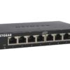 NETGEAR GS308-300PES switch di rete Non gestito L2 Gigabit Ethernet (10/100/1000) Nero - immagine 2