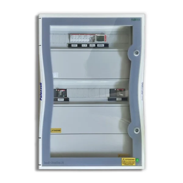 Quadro AC Trifase 100kW - 160A 400V - IP66 140 Moduli con Differenziale Tarabile