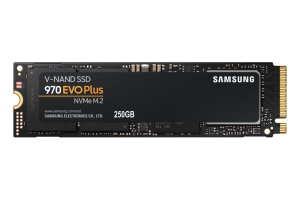 Samsung 970 EVO Plus NVMe M.2 SSD 250 GB - 250 GB - M.2 - 3500 MB/s