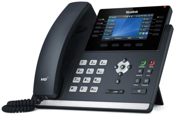 Yealink SIP-T46U telefono IP Grigio LCD Wi-Fi - immagine 2