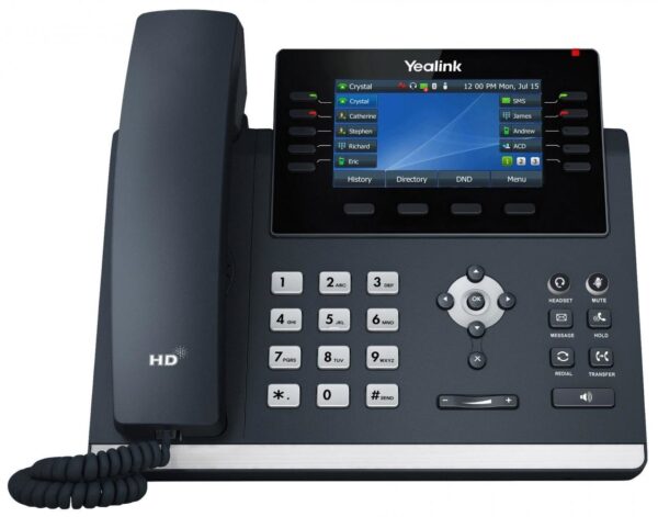 Yealink SIP-T46U telefono IP Grigio LCD Wi-Fi - immagine 3