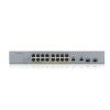 Zyxel GS1350-18HP-EU0101F switch di rete Gestito L2 Gigabit Ethernet (10/100/1000) Supporto Power over Ethernet (PoE) Grigio - immagine 2